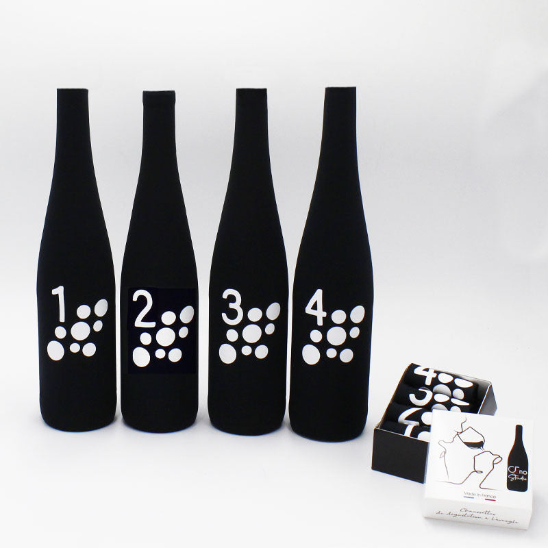 Aveugle Vin Pochette Set 5 Cache-bouteilles Vino A Ciegas - Dégustation Aveugle Vin (pochettes Opaques 75cl Réutilisables) Pochette Opaque Bouteille Aveugle Vin Pochette Set 5 Cache-bouteilles Vino A Ciegas - Dégustation Aveugle Vin (pochettes Opaques 75cl Réutilisables) Pochette Opaque Bouteille
